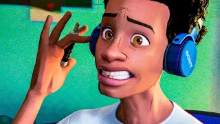 Miles sings Post Malone Scene - Spider-Man: Into the Spider-Verse (2018) Movie Clip