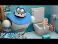 Download Lagu Potty Training! | ARPO The Robot | Funny Kids Cartoons | Kids TV Full Episodes