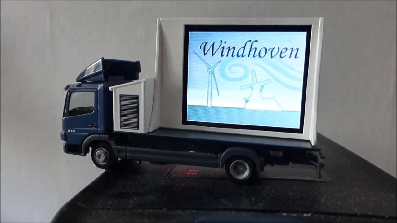 Vrachtwagen Mobiel reclame scherm