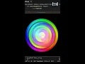Colorful Hexagon Spiral - Python Turtle beautiful graphics