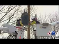 National Grid hopes to get power restored to most by late Monday