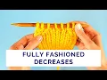 How to Make Neat Decreases Without Ruining the Edging