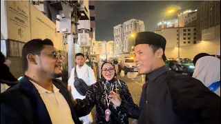 KESERUAN JAMAAH BELANJA BUBAR SHOLAT KABAR TERKINI DI MASJIDIL HAROM 25 OKTOBER KETEMU BUNDA RISMA