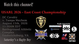USARL East Coast Championship 2026 - DC Cavalry v Tampa Mayhem