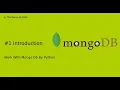Work With Mongo Db By Python