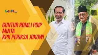 Jokowi Masuk Daftar Terkorup Versi OCCRP, Guntur Romli PDIP Colek KPK