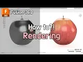 Apple 3D Rendering with Fusion 360 How to Texture Mapping tip