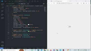 How to Create an On Off Toggle Button with HTML CSS Animation