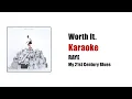 RAYE - Worth It. Karaoke w Lyrics \u0026 Backing Vocals