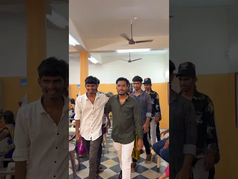 My Friend Sister Marriage Function 🔥💥 #thiruvallurmapla #trending #marriagefunction #happy #friends