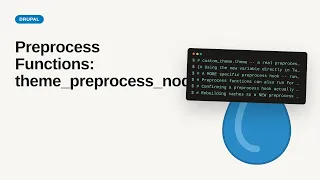 Preprocess Functions theme - preprocess