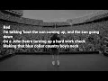 Hardy Ft. Morgan Wallen - Red (lyrics)