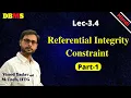 L3 4 Referential Integrity Constraint Foreign key constraint Referential Integrity in DBMS