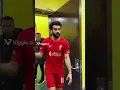 mohammed salah when he hears Sadio mane is in al-nasser