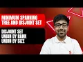 DSA in Python - Disjoint Set Union-Find Path Compression Union by Part 158 Hindi