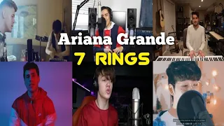 Download Who sang it better - 7 rings cover (KHS, Ido Dank, Oakley Orchard, Alec Chambers, Suggi, Alex Aiono) MP3