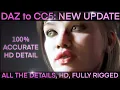 DAZ to Character Creator Perfect Conversion with Full Rig NEW UPDATE