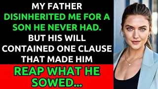 My Father Disinherited Me for a Son He Never Had, But His Will Had One Unexpected Clause