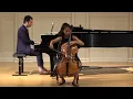 Eccles Sonata in G Minor, Mia Wimbiscus, cello (2018)