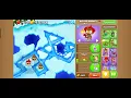 Wizard Monkey Paragon Vs 100 BAD balloons btd 6