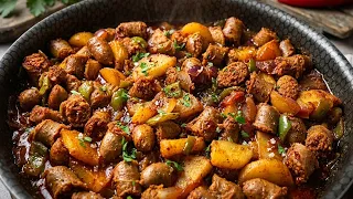 بطاطس خطيرة بالسجق | وصفات سريعة ولذيذة