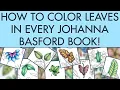 How To Color Leaves