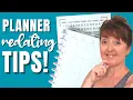 6 WAYS TO REDATE YOUR OLD OUT OF DATE HAPPY PLANNER - TUTORIAL TIPS TRICKS FOR BEGINNERS