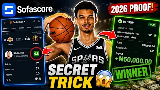 SOFASCORE TRICK My Secret Basketball Over Strategy That Prints Money
