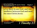 1 Timothy Chapter 2 - Bible Book 54