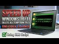 Delete All Temp Cache Junk Files in One Click Using CMD Script