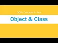 Java Bangla Tutorial 7 What is Class and Object in java OOP concept