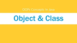 Java Bangla Tutorial 7 What is Class and Object in java OOP concept