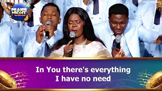 pastor ruthney u0026 loveworld singers i am satisfied in your love praise night 9th october 
