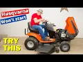 My Husqvarna mower won t start 12 spots to check