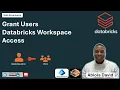 Grant Users Databricks Workspace Access Data Governance