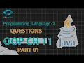 Java OOP Ch 11 - 1 to 37 Questions