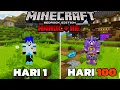Lagu 100 Hari Minecraft Bedrock Edition Hardcore