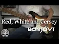 Lagu Bon Jovi - Red, White and Jersey (guitar cover)