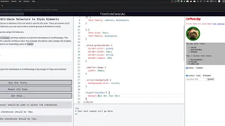 freeCodeCamp Use Attribute Selectors to Style Elements
