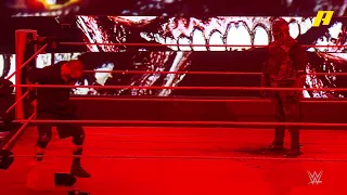 أورتن يخدع العفريت براي وايت وينفذ ضربة آر كاي أو الشهيرة 