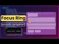 How I Made a Stylish Traveling Focus Ring Using Anchor Positioning in CSS