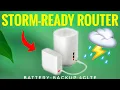 Storm-Ready Router Comcast Xfinity Battery-backup Wi-Fi Router 4GLTE 10G