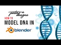 Download Lagu How to model DNA in Blender 3.6 (Non-Destructive Workflow Tutorial)