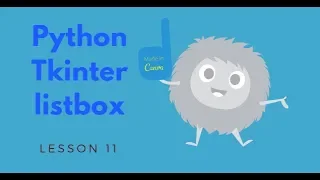 Python and Tkinter - Listbox how to add and delete items