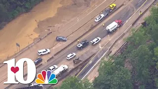 I-40 to remain shut down between TN and NC for at least 2 weeks after severe flash flooding