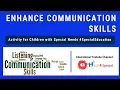 Speech Therapy Exercises for Communication Skills Receptive or Expressive Language Help 4 Special