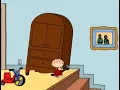 stewie kills lois fall down stairs family guy