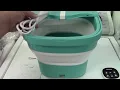 HOSPAN Collapsible Foot Spa With Motorized Massage Review