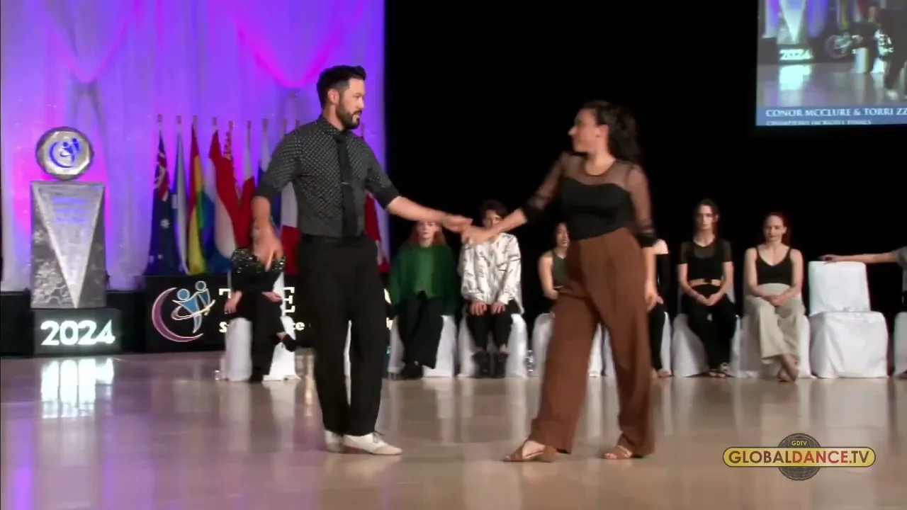 Conor McClure and Torri Zzaoui - Jack & Jill Swing - Champions Finalist - The Open 2024