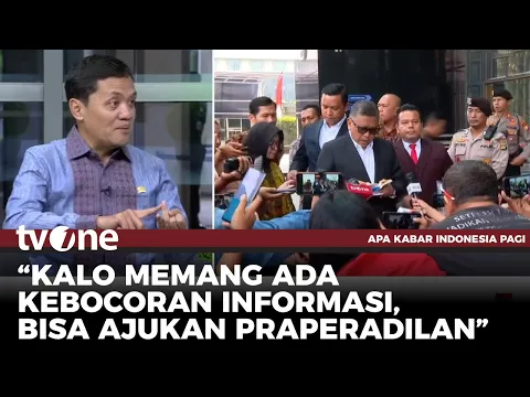 Hasto Tahu Bakal Jadi Tersangka? Habiburokhman: Berarti Ada Kebocoran Informasi